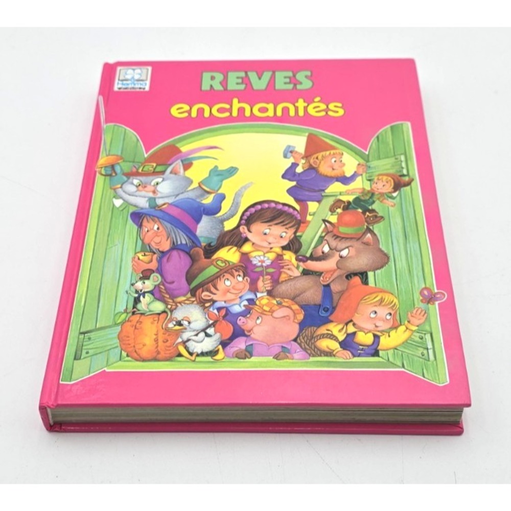Rêves Enchantés – Vintage French Children's Fairy Tale Book – Éditions Hemma